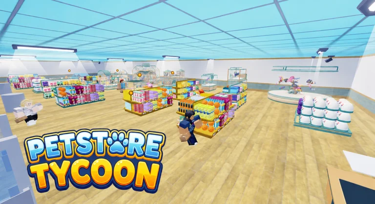 Official game image of the expanded store and stocked shelves